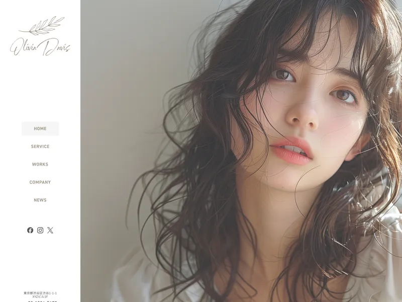 サロン デザインサンプル